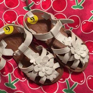 White Girls sandels